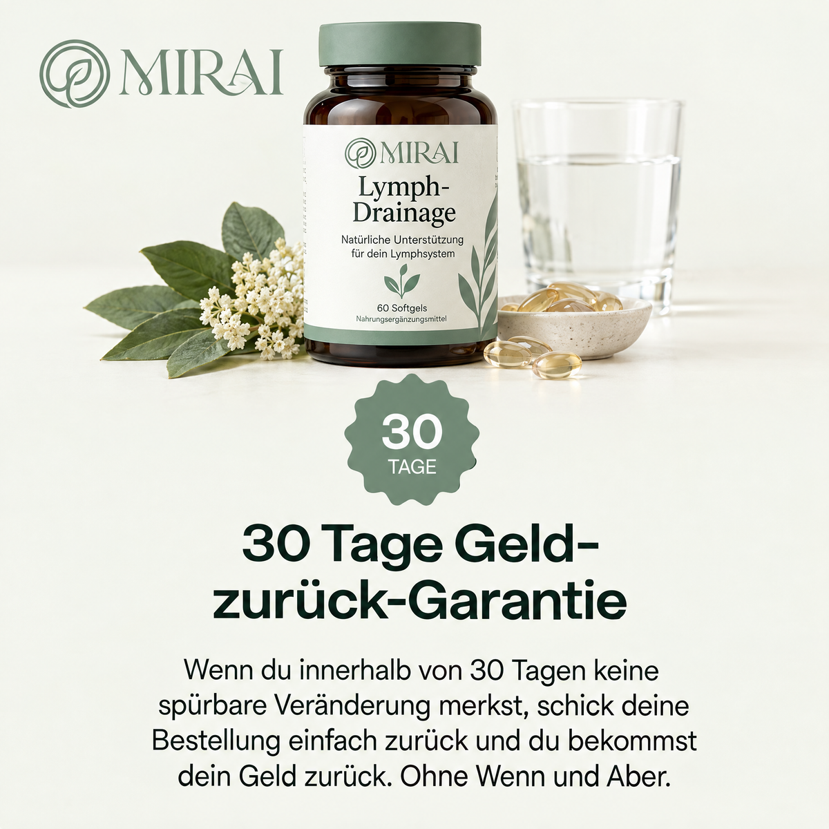 Mirai Lymph-Drainage Softgels