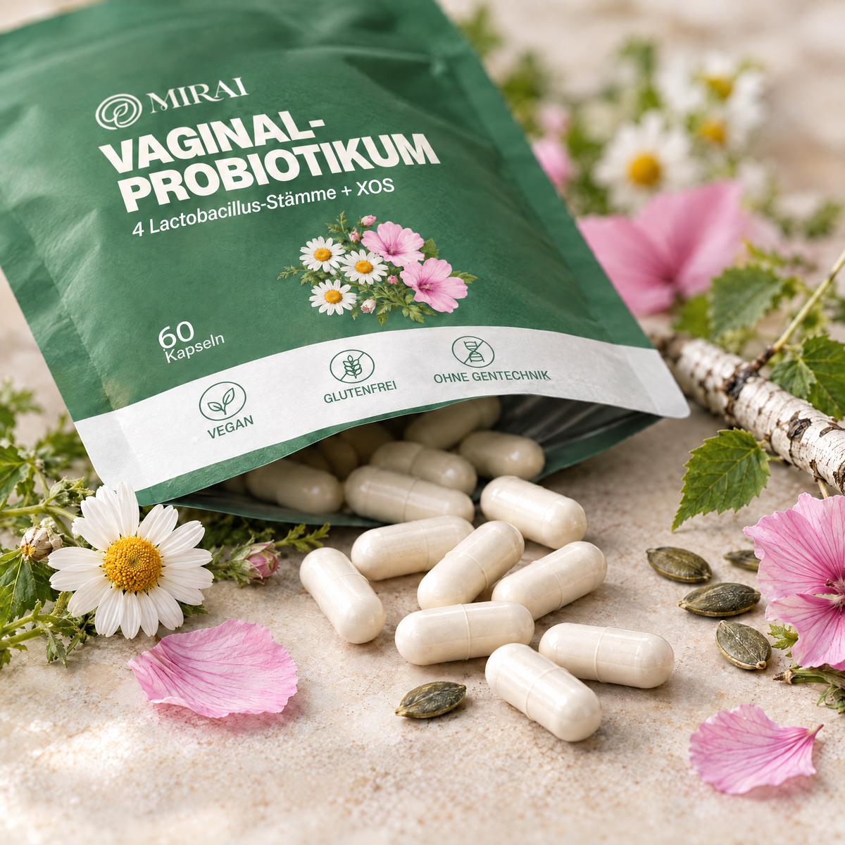 Mirai Vaginal-Probiotikum Kapseln