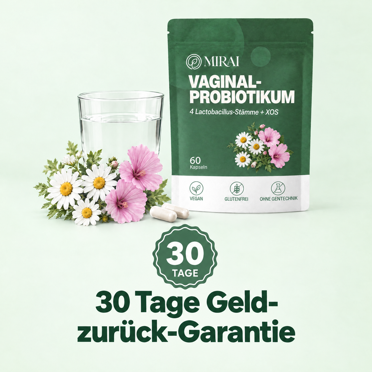 Mirai Vaginal-Probiotikum Kapseln