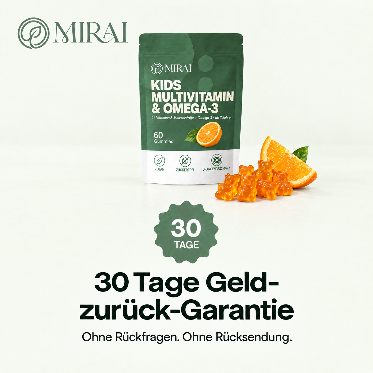 Mirai Kids Multivitamin & Omega-3